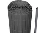 Clanmacy Pvc Schermo Privacy Stuoia Privacy Recinzione Schermo Privacy Per Recinzione Balcone Frangivento Grigio 90X300Cm