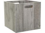 Cassetta Di Legno, Nera, 31 X 31 Cm