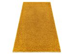 Tappeto Soffi Shaggy 5Cm Oro Giallo 80X150 Cm