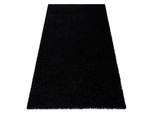 Tappeto Soffi Shaggy 5Cm Nero Nero 120X170 Cm