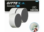 Gittex Tessuto In Fibra Di Vetro Nastro In Tessuto Di Fibra Di Vetro Nastro Per Giunzioni Nastro Per Pareti, Nastro Per Riparazioni Strisce Di Copertura Per Giunzioni Cartongesso Autoadesivo [Set Da 3]