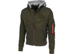 Alpha Industries MA-1 Tt Hood Custom Herren Bomberjacke