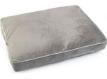 Cuscino Per Cani Con Memory Foam Per Cani Di Taglia Grande Lettino Per Cani Lavabile Suede Large Xxl: 100 X 120 Cm Colore: Grigio (Velluto)