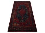Tappeto Di Lana Omega Harun Blu Rosso 300X400 Cm