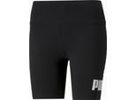 Puma Ess 7 Logo Gambale Corto Puma Nero S