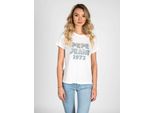 Pepe Jeans T-Shirt "Bibiana"" - PL504817 | Bibiana - Bianco- Taglia: L(Eu)"
