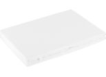 Lenzuolo Di Raso Con Elastico 180X200 Nova Bianco Per Materasso Alto 30 Cm Eurofirany