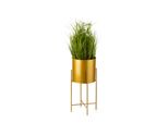 Howhomely | Portafiori - Oro - Altezza 55 Cm - Metallo - Per Casa E Balcone - Con Vaso