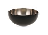 Guscio In Acciaio Inox Nero Opaco Design Moderno 24 Cm