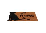 Esschert Design Tappetino In Cocco Dog & Home 75 Cm