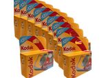 10 X 1A Photo Porst Fotocamera Usa E Getta Kodak Fun Saver 27+12 Iso 800