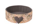 H&F Home Textile Piscina Di Palline | Piscina Di Palline Per Bambini 98X30Cm | Colore: Grigio-Rosa Con Fiori