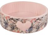 H&F Home Textile Piscina Di Palline | Piscina Di Palline Per Bambini 98X30Cm | Colore: Rosa Chiaro Con Fiori