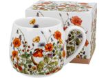 Tazza Da Caffè Duo Wild Birds In Porcellana, Mug, Tazza Da Tè, Tazza Da Caffè Con Manico 430 Ml
