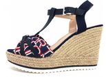 Sandalo Tom Tailor Da Donna In Blu, Misura 37