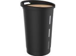 Eda 010478 No Contenitore Per Pellet Eda, 38 Litri, Nero