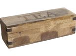 Teedose - Mangoholz - 32X9 Cm - Atmosphera Interior Designer