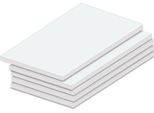 Pricaro Blocco Note "Blank"", A6, 5 Pezzi"