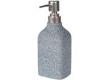 Distributore Di Sapone Da Bagno In Plastica Ceramica Grigio 20 Cm X 9,5 Cm X 7,4 Cm