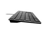 Speedlink Tastatur Riva Slim Metal Scissor, Schwarz Retail