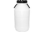 Barile Jpp 20 Litri, Fusto In Plastica A Bocca Larga Per Fermentazione, Acqua Potabile, Collo 145 Mm, Hdpe, 44,5 Cm