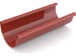 Bryza Gutter, Grondaia In Plastica Ø 150 Mm, Lunghezza 4M, Rosso Ral 3011