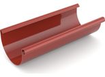 Bryza Grondaia, Grondaia In Plastica Ø 125 Mm, Lunghezza 3M, Rosso Ral 3011