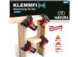 Morsetti Angolari In Legno Klemmfix Morsetti Angolari Connettori Angolari [Set Di 4]
