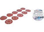 Set Di Fogli Abrasivi Per Levigatrici Rotorbitali | Ø 125 Mm | K 40 - 180 | 25 Pz.