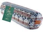 #Doyouryoga Cuscino Yoga Tarik - Imbottito Con Gusci Di Grano Saraceno Biologico - Cilindro 68X22X22 Cm - Style 19