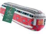#Doyouryoga Cuscino Per Yoga Tarik - Riempito Con Gusci Di Grano Saraceno Biologico - Cilindro 68X22X22 Cm - Stile 16