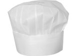 Hendi Kochhaube - 10 Stk., Weiß, 10 Stk., ⌀600X(H)230Mm