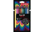 Stabilo Pen 68 Arty Marcatore Multicolore 12 Pz