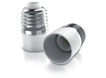 Bearware 2X Adattatore Per Lampada - Convertitore Da Presa E27 A Presa E14 - Adattatore Per Lampada Da E27 A E14 - Attacco Per Lampada