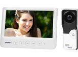 Videocitofono Per Una Famiglia Imago Orno OR-VID-MC-1059/W, A Colori, Monitor Lcd Ultrapiatto Da 7", Controllo Automatico Della Porta, 16 Anelli, Infrarossi, Bianco/Nero"