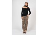 Pinko Jeans "Gaia"" - 1J0U2 Y84J - Multicolore- Taglia: 27(EU)"