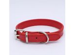 Collare Per Cani Nero - Rosso M