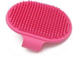Spazzola Massaggiante Per Cani 13Cm Rosa
