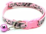 Collare Per Cani Camuflage 1X19-32Cm Rosa