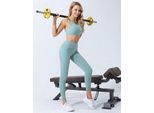 Set Sportivo Bum Lift Melody Con Borsa, Verde Chiaro M