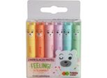 Mini 6Pc Feeling Evidenziatori Pastello Happy Color