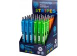 Strisce Astra, Biro 0,7 Mm, Blu, Supporto, Miscela Di Colori, 201121003