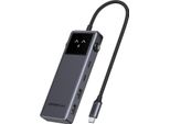 Hub / Adapter Usb-C 6W1 Ugreen Uno Cm888 2X Usb, Hdmi 4K, 2X Usb-C 3.2, Pd