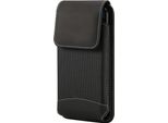 Dfv Mobile - Per Alcatel A11 (2025) Design Verticale In Pelle E Nylon, H2-S5-N-Fcvoxf-1