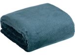Design91 Coperta Morbida CINDY5 150X200 Cm Blu Scuro