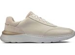 Clarks Sprintlitelace Scarpe Sportive Da Uomo In Pelle Bianca Spezzata 40