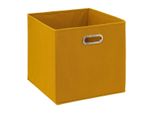 5Five Simply Smart Aufbewahrungskorb Mix N Modul, Pappe, Pp-Kunststoff, Senfgelb, 31 X 31 Cm, 138885Q