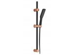Set Doccia Alanis Bar Nero/Oro Rosa