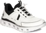 Rieker Donna Scarpa Slip-On Elasticizzata Imbottita Memosoft M6062, Misura:37 Eu, Colore:Bianco