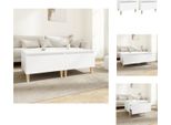 Vidaxl Tavolini 2 Pz. Bianco 50X46X35 Cm Materiale A Base Di Legno - Tavolini